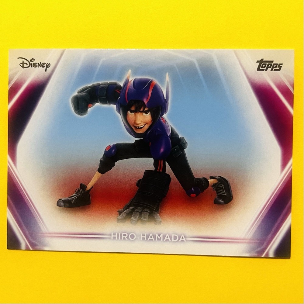 2026 Topps Disney Neon Hiro Hamada #126‎ Base Card
